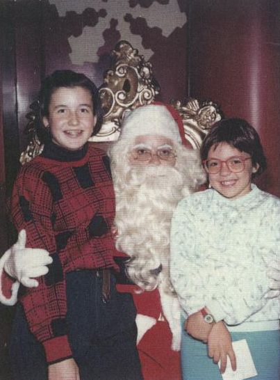 02_1987 - 1992 - Mary Frances, Santa Claus & Alexandra
